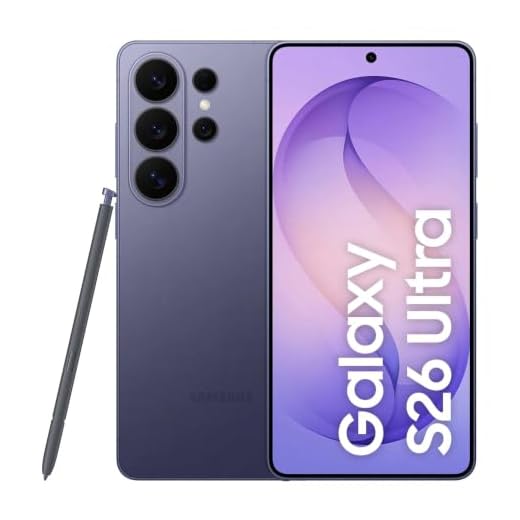 Samsung Galaxy S26 Ultra 5G (​​​UK​ Version)​ SM-S948B​ 512GB ​Storage 12GB RAM​ Android 16​ Factory Unlocked ​Smartphone​​ (Cobalt Violet)