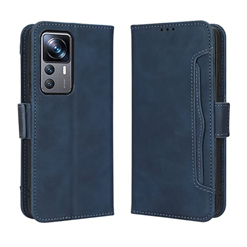 Wallet Case for Xiaomi 12T Pro Case, Flip Case for Xiaomi 12T Pro Retro Style Wallet Magnetic Cover - Image 4