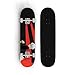 Kssmice Patinetas de Cuatro Ruedas Kateboards, patineta de Anime - Tokio Ghoul: Kaneki Ken Skateboard, Plataforma de Doble pie de Doble pie Deck Longboard Skateboard, Adecuado para niños Adolescentes