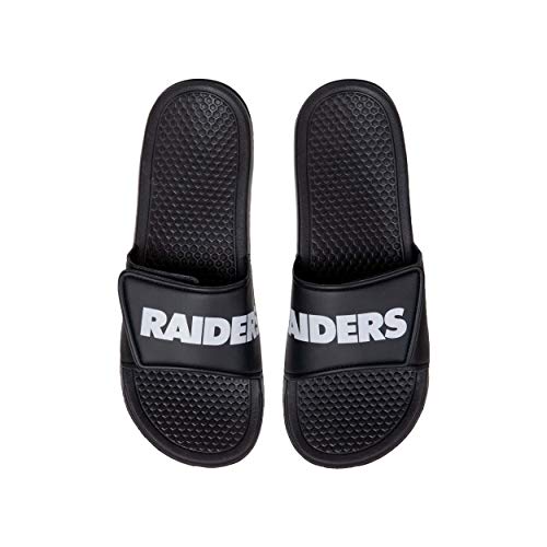 NFL Oakland Raiders Unisex Big Logo Slide-Big Logo Slde, Oakland Raiders, Medium