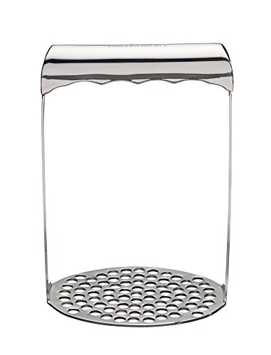 KitchenCraft Short-Handled Round Potato Masher, 7 x 11 x 16 cm (3 x 4.5 x 6.5)