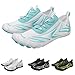 Hike Barefoot Shoes for Women Men 2026 New Wide Toe Box Water Shoes Non Slip Grounding Footwear for Hiking Swim Beach River Pool Outdoor Running Sneakers White