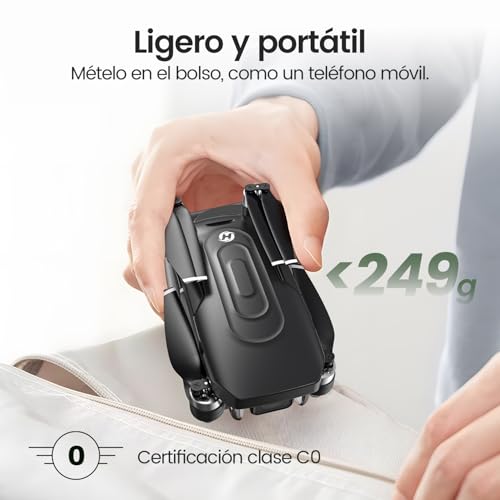 Holy Stone HS175G Dron con Cámara 8K y EIS, Motor sin Escobillas, 60 Min de Vuelo, GPS, Retorno Inteligente, Drones con Cámara 8K Adultos, Drone Plegable con Batería de Carga Rápida, C0 - imagen 9