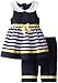 Bonnie Baby Baby Girls' Nautical Stripe Capri Set