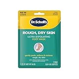 Dr. Scholl's Ultra Exfoliating Foot Mask Gently Peels & Softens, 1 Pair Slip-on Booties Foot Mask 1.55 oz