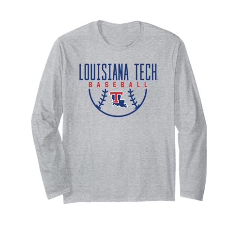 Louisiana Tech Bulldogs Baseball Arch Long Sleeve T-Shirt
