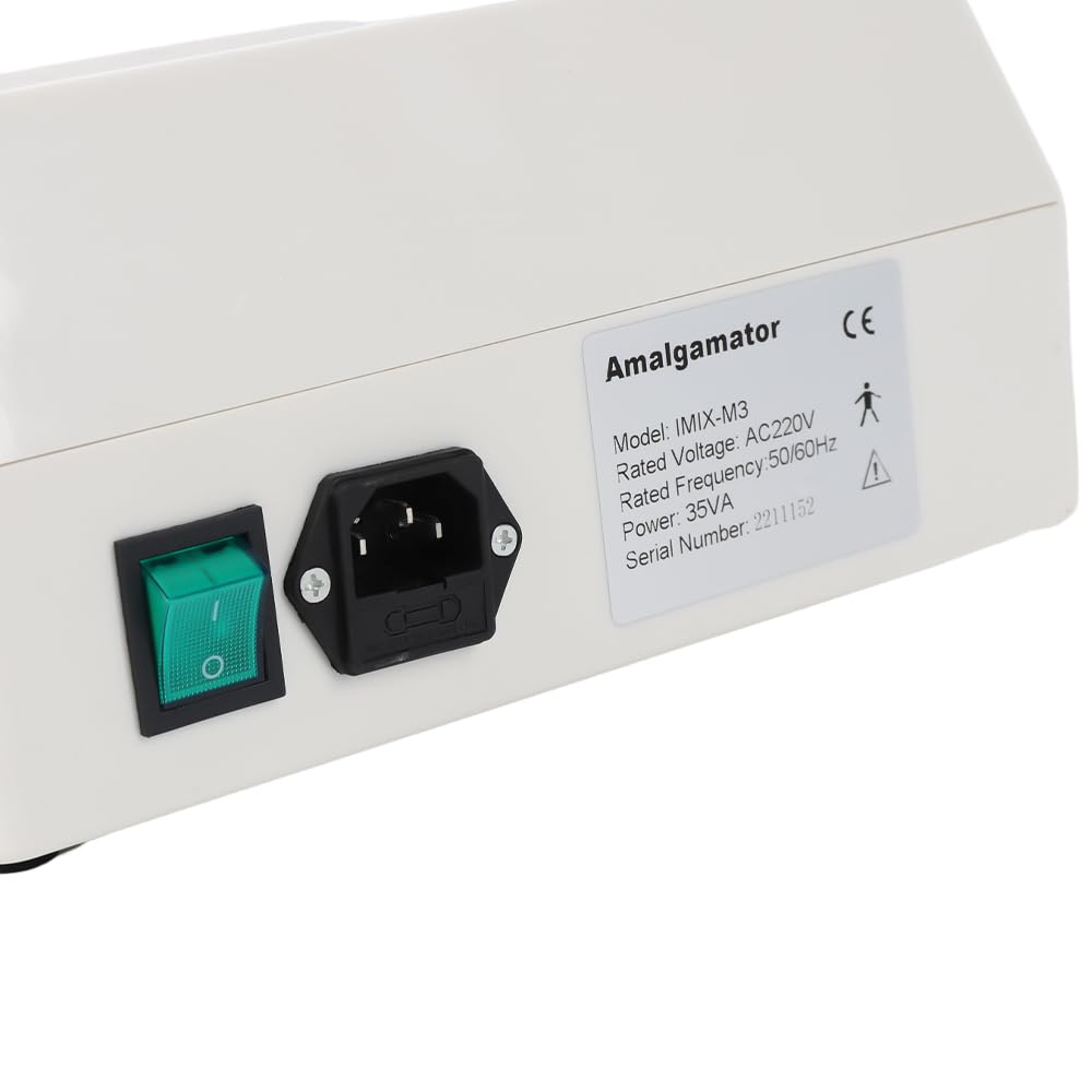 Mixer Dental Amalgamator – Amalgam miscelatore per una miscelazione precisa | Materiale ABS, display LED agitatore 220 V, 35 W