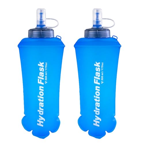 Gourde sport souple 500 ml pour sac hydratation lors de vos sorties vélo et trail