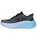 Skechers Women's Max Cushioning Endeavour Hallandale Hands Free Slip-Ins Sneaker, Black/Blue, 9