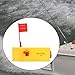 harayaa Planer Board for Fishing Side Planer Adjustable Flag Extension Heavy Duty Fishing Tool Snap Release Clip for Boat Fishing, Right