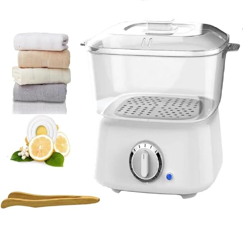 Neulriscn Calentador de toallas con clip para toallas, 3 L, para cuidado del bebé, spa, peluquería y uso doméstico, temporizador de 60 H y apagado automático