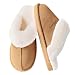 OSHOW Womens Slipper, Fluffy Slip On House Slippers Clog Soft Indoor Outdoor Slipper for Winter