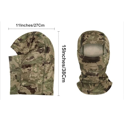 Image of 6 Packs Ski Mask Sun UV Protection Hood Breathable, Balaclava Face Mask for Men Women - Motorcycle Fish