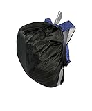 JAVOedge Black Backpack Cover for Protecting Contents for Travel, Hiking, Camping, Outdoors