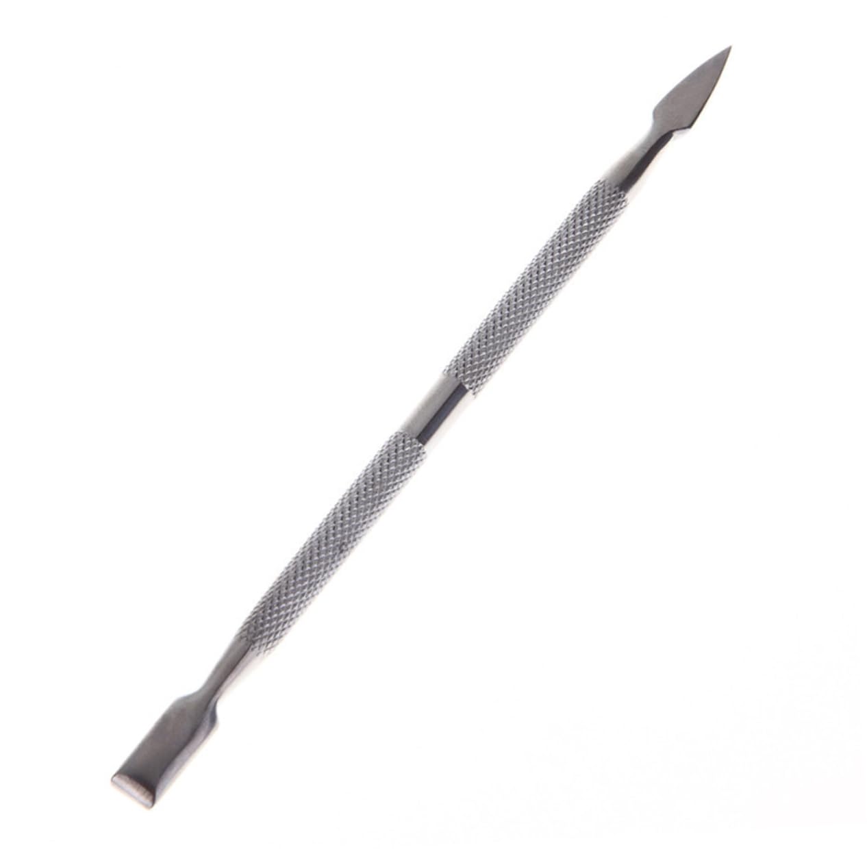 GANAZONO Double End Stainless Steel Nail Cuticle Spoon Pusher Tool for Manicure Dual End Cuticle Cleaner for Nail Glue Removal and Shaping