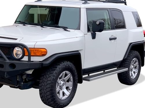 Estribos de acero inoxidable 6 pulg APS para Toyota FJ Cruiser miniatura 2
