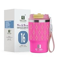 Bicchiere Termico Da Viaggio ThreeRs 480ml - Tenuta Stagna E Design Elegante - Foto 9