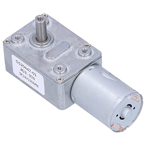 Motor de Redução de Velocidade DC, Motor de Engrenagem de Minhocas de 24V DC Com Velocidade do Gover