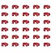 D DOLITY 30 PCS Heavy Duty Red Universal Circuit Breaker Lockout with Screw, Safe