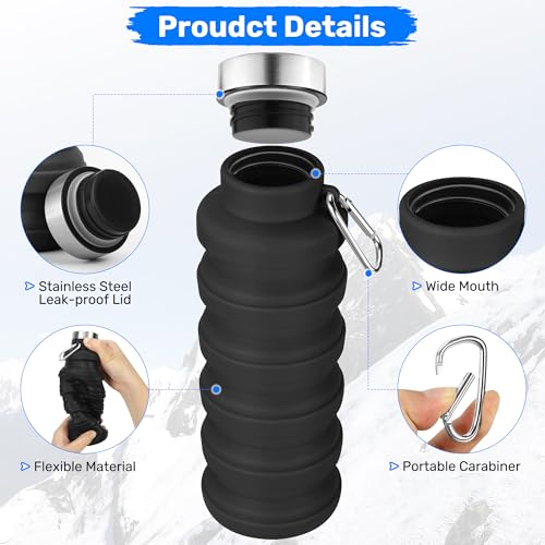 Maxluke Collapsible Water Bottles thumb #5