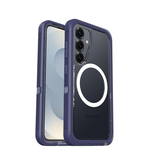 Image of OtterBox Samsung Galaxy S25 Defender Series XT Clear Magnet Case - Denver Dusk Purple