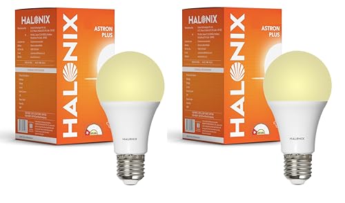 Halonix 2.9W LED Light Bulb | Yellow (3000K) |Pack of 2|Energy Efficient| 4kv Surge Protection | E27 Screw type
