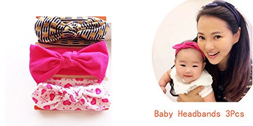 Vellette Fasce Elastico Cerchietti con Fiocco per