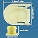 Transmission Shifter Cable Bushing with Cap, Compatible with Ford Fusion 2013-2016, C-Max 2013-2018, Escape 2013-2019, Transit Connect 2013-2021, Edge 2015-2018 Replace DG9Z-7S004-A, KV6Z-7K340-A