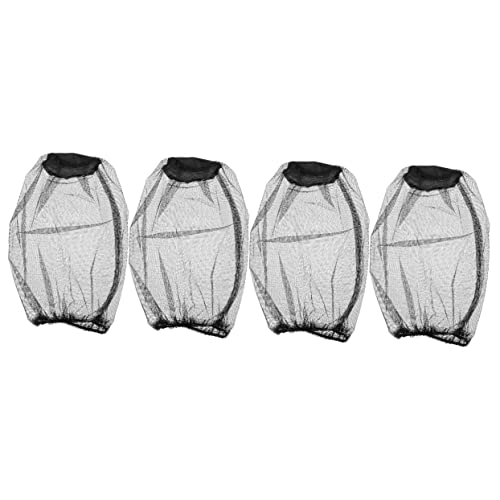 Chapeau d'insecte avec moustiquaire de tête noire TOYANDONA pour camping et jardin