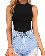 03-turtleneck Sleeveless-black