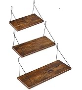 Amazon｜ウォールシェルフ 壁を傷つけない War Horse 29+36+42cm3点