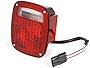 Omix-Ada 12403.48 Right Hand Tail Light with Black Housing for Jeep Wrangler TJ