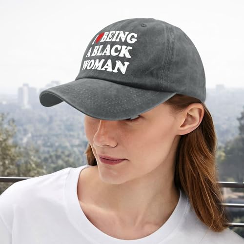 Gorra unisex 'I Love Being a Black Woman' para running miniatura 5