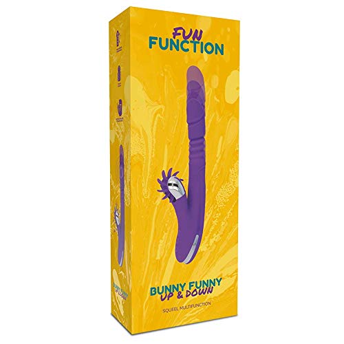 Vibratore rabbit con movimento a spinta up down stimolazione clitoridea rabbit G-spot sex toys