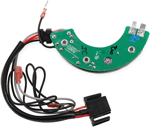 New Msd Ultimate Gм Hei Distributor Conversion Kit,Red,Includes Digital 8.5 Amp Performance Module,Tеrminal Cap,Rotor,Module Coil & Dust Cover #TOP4