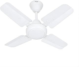 MILTON Brezza 600 mm Ceiling Fans for home | Energy Efficient Motor | High Air Delivery 600mm ceiling fan | 24 inch High S... Price In India