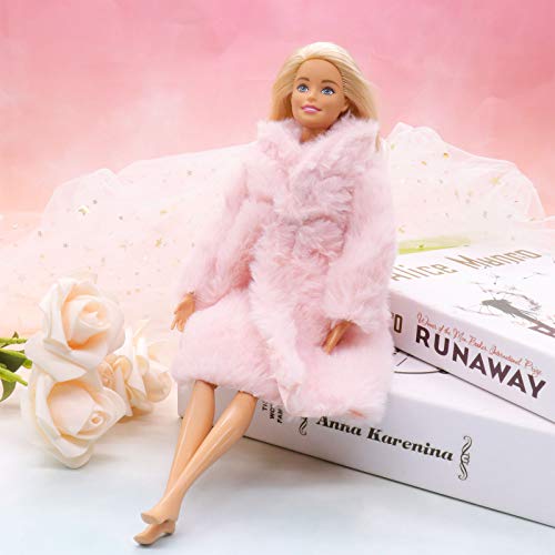Sotogo 47 Pieces Doll Clothes And Accessories For 11.5 Inch Girl Doll Include 16 Sets Doll Outfits/Winter Coat/Jacket/Fashion Dresses/Top And Pants/Party Gown And 10 Pairs Shoes #TOP4