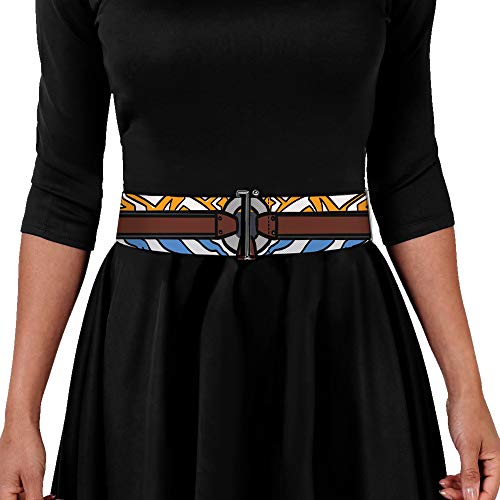 Buckle-Down Star Wars Belt, Cinch Belt Star Wars Clone Wars Ahsoka Tano Bounding Elements, 3.0 Inch Wide, Adjustable3