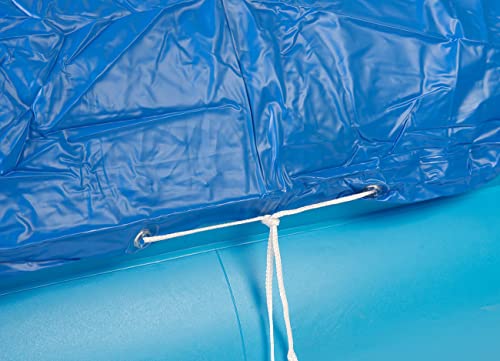 Speeron Zubehör zu Aufblasbarer Pool XXL: Aufblasbares Jumbo-Planschbecken inkl. Abdeckung, 305 x 183 x 51 cm (Kinderpool mit Abdeckung, XXL Planschbecken, groß)