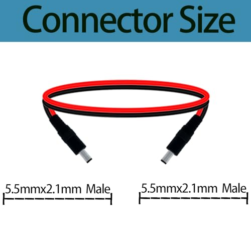 Cable conector macho a macho contra pérdidas de energía en paneles solares de exterior 5