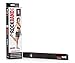 RockTape RBF-BLK Rockband Flex Resistance Bands with Handles & Loops, Made Without Latex & Rubber, No Snapping or Tearing, Resistance 18-22 lb, Black, Medium