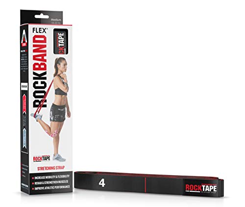 Bandes de résistance Rocktape Rockband Flex élastique fitness musculation poignées boucles