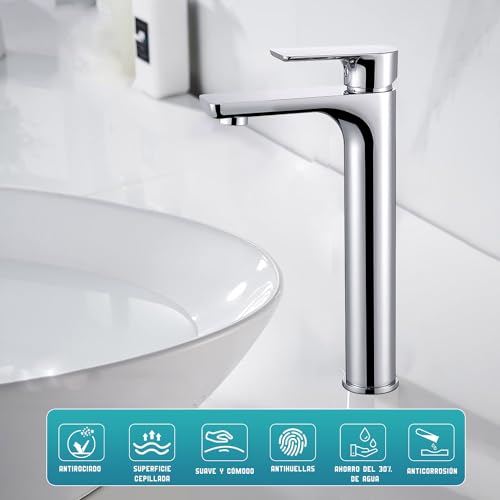 Monomando para lavabo alto 19 Imagen adicional