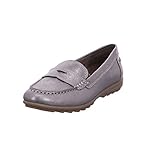  Jana Mokassin Größe 42, Farbe: Pewter Metallic