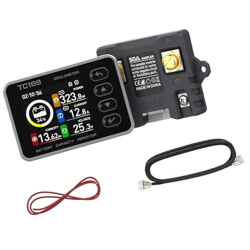 Moniteur de capacité de batterie de grand écran pour ne plus jamais tomber en panne d'énergie