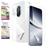 アスデック POCO F7用 表裏両面保護セット（表面ギラつき抑制マット・裏面光沢＋カメラレンズ）日本製/NSE-MIPF7FBF-Z