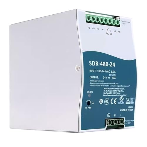 Alimentation SDR-480 de commande pour armoire d'automatisation d'usine - 2