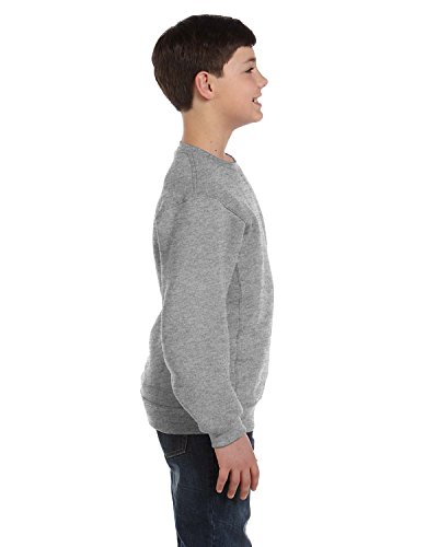 Russell Athletic Boy's 8-20 Fleece Crew, Oxford, Small3