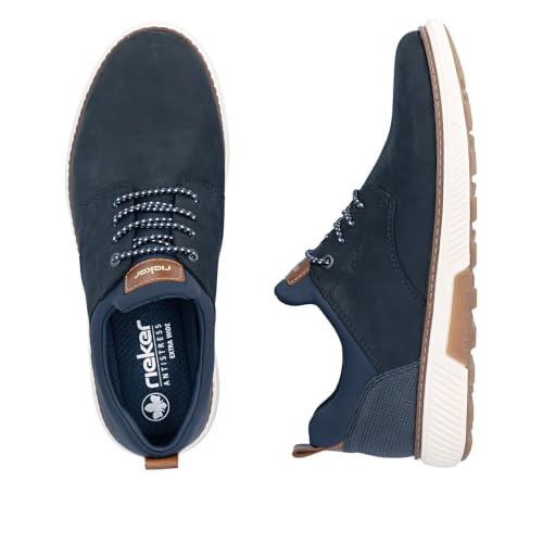 Rieker Herren B3360 Sneaker, Blau, 43 EU – Ansicht 8