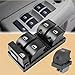 ZYRIOUV Car Electric Power Master Window Switch Compatible with Audi A4 B6 B7 A4 Avant A4 Quattro S4 Avant 2003-2008 8E0959851B 4F0959855A(Driver Side)